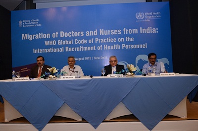 Migration of Doctors and Nurses from India: WHO Global Code of 