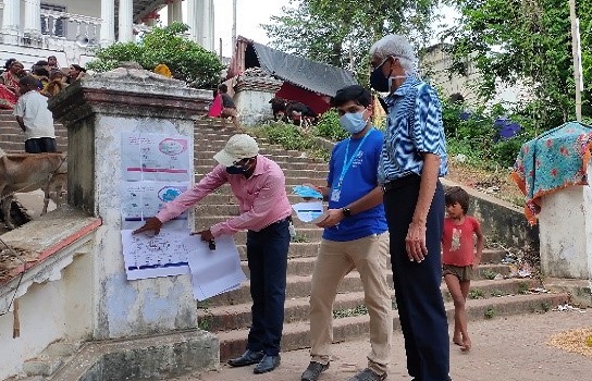 BhagalpurBihar19Aug COVID-19, COVID in India, Bihar floods, natural disasters, disaster risk management, disaster response, COVID vaccination, public health, flood relief camps, disaster mitigation