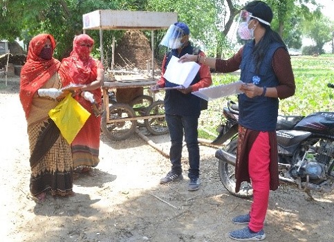 Hardoi COVID-19, coronavirus pandemic, COVID in India, vaccination monitoring, community engagement, community health workers, ANMs, NPSP, World Health Organisation India, handwashing, 3Ws, CABs, infection prevention and control, COVID response India