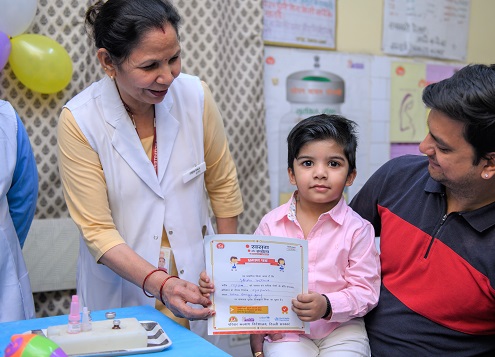 MR immunization
