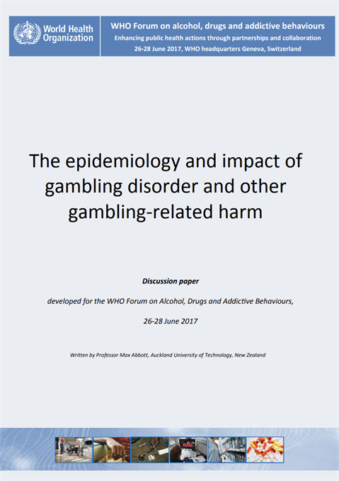 The epidemiology and impact of gambling disorder and other gambling-related harm