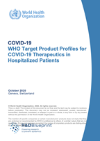 R&D Blueprint and COVID-19