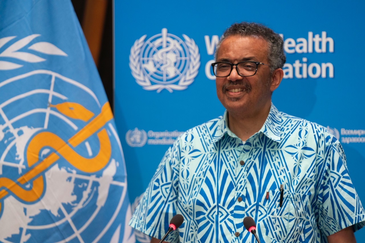 WHO Director-General, Dr Tedros during his closing remarks at the Seventy-third World Health Assembly