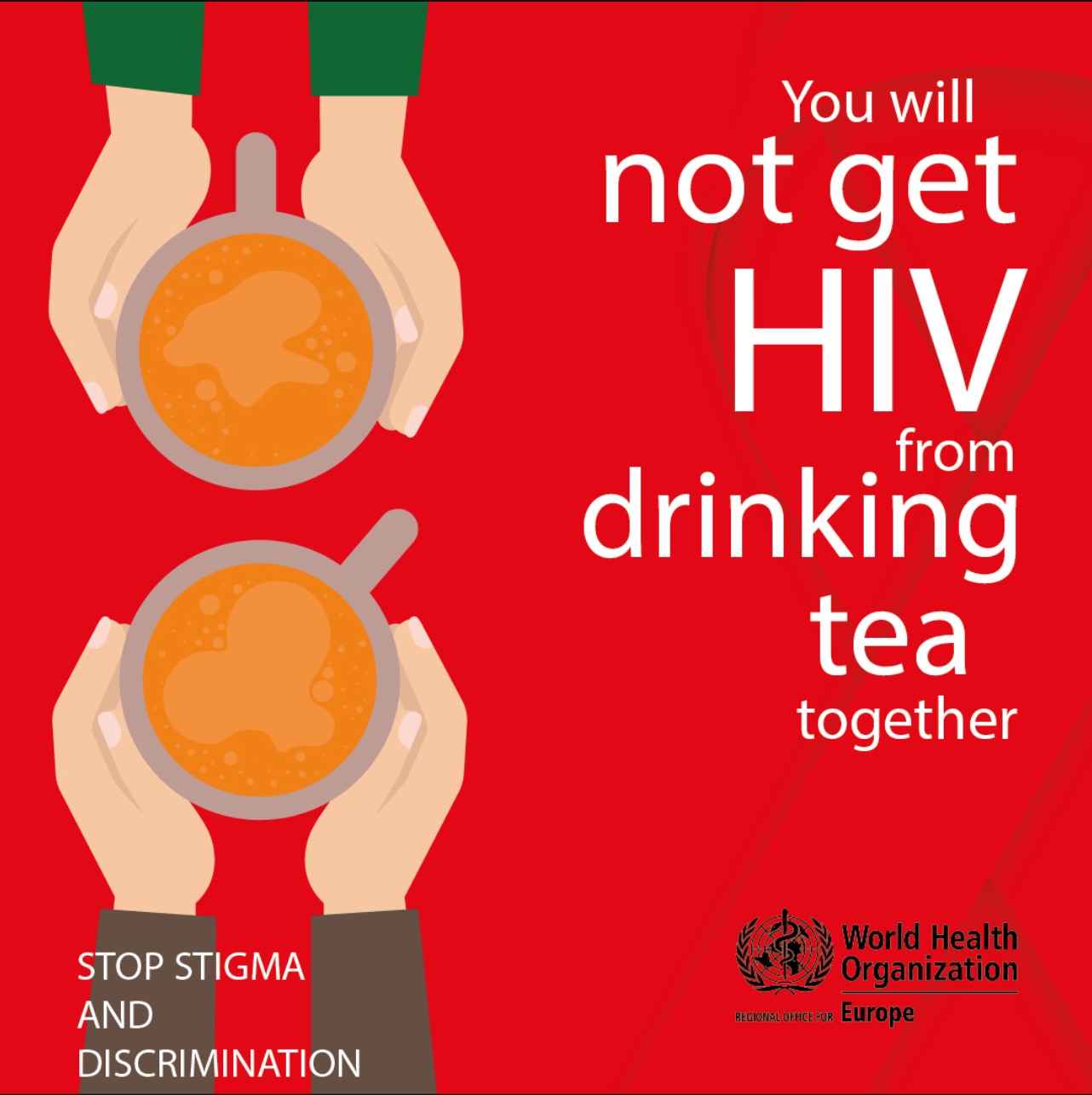 No HIV from drinking tea