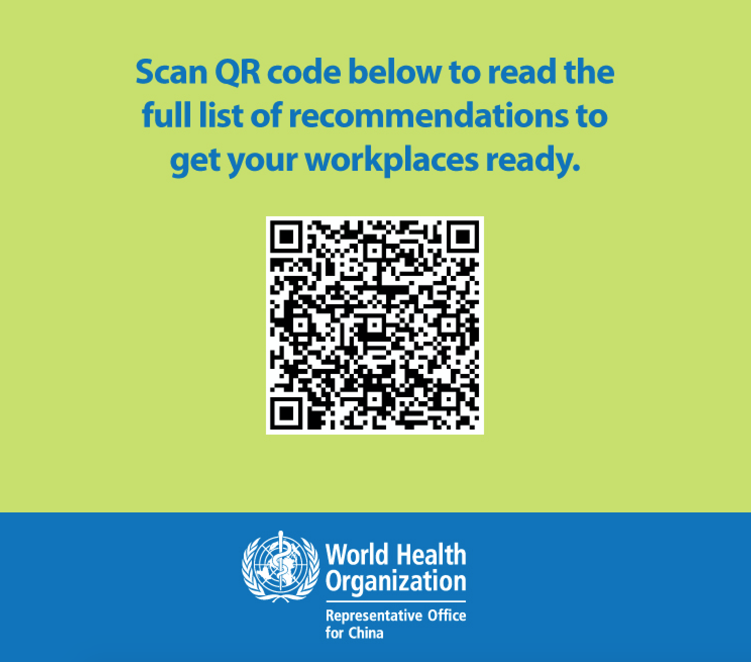 Back to Work Guidelines QR Code