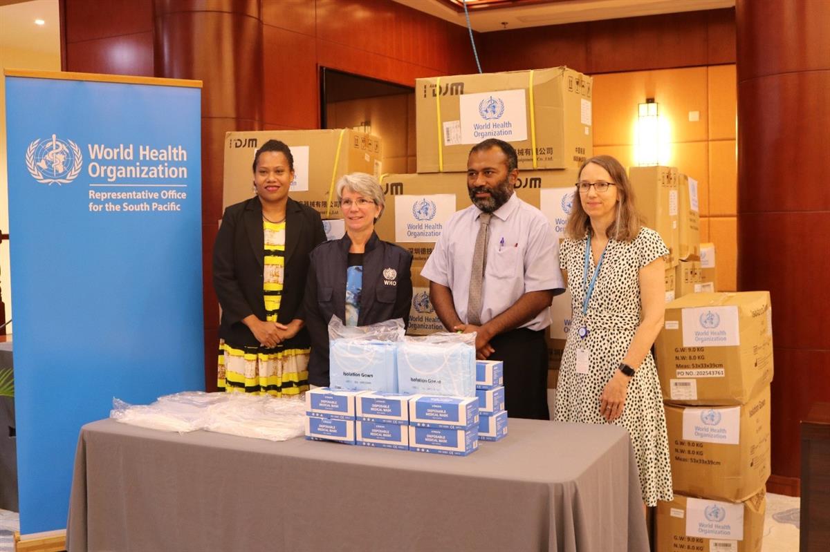 Fiji receives more medical supplies