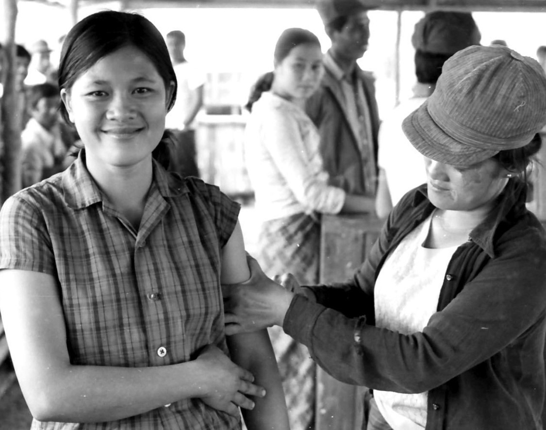 WHO75 Highlighting health milestones in Lao PDR