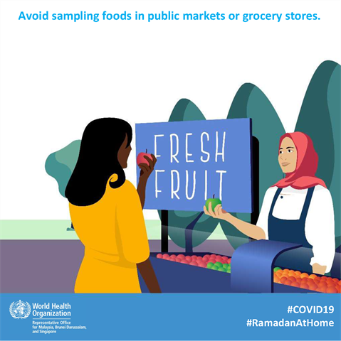 Infographic visualising the recommended advice.