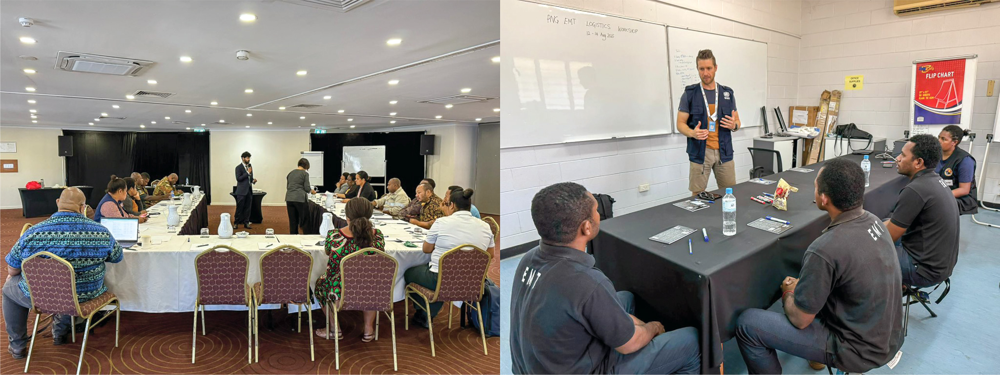 WHO and the Papua New Guinea National Department of Health piloted a pioneering training programme on mental health and psychosocial support for the PNG Emergency Medical Team