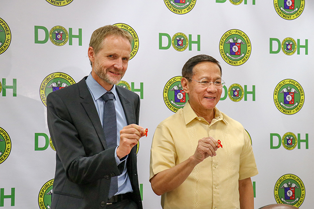 DOH and WHO conduct free HIV screening in the workplace