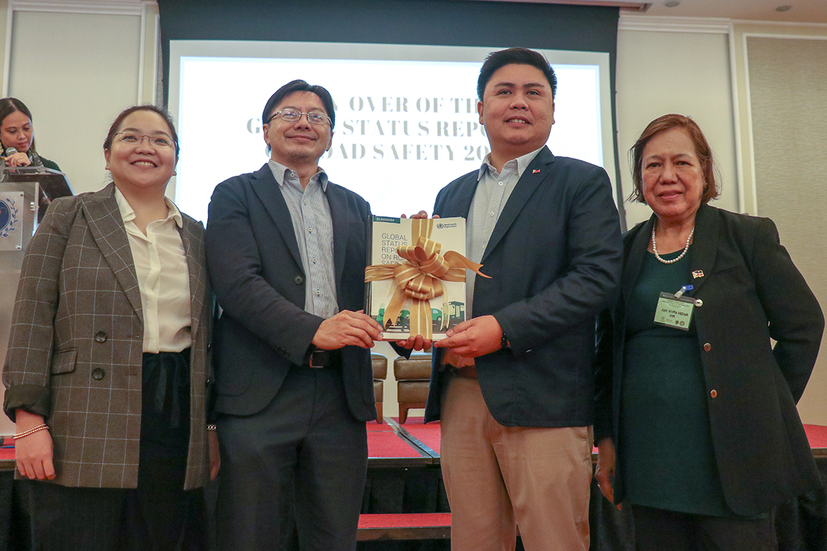IMG_6588_1200px New WHO report highlights progress, but cites need for more actions to tackle road safety in the Philippines