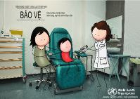 World immunization week 2014 poster