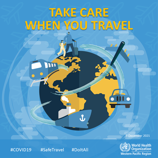 Safe travel during COVID-19 graphics