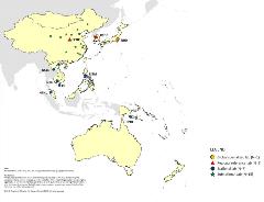 Japanese Encephalitis laboratory network map Japanese Encephalitis laboratory network map